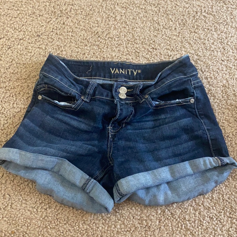 Vanity Denim Shorts Size 25